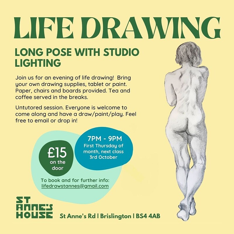 Life Drawing at St Annes House