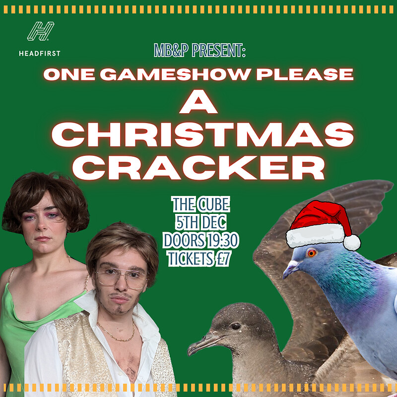 One Gameshow Please: A Christmas Cracker at The Cube