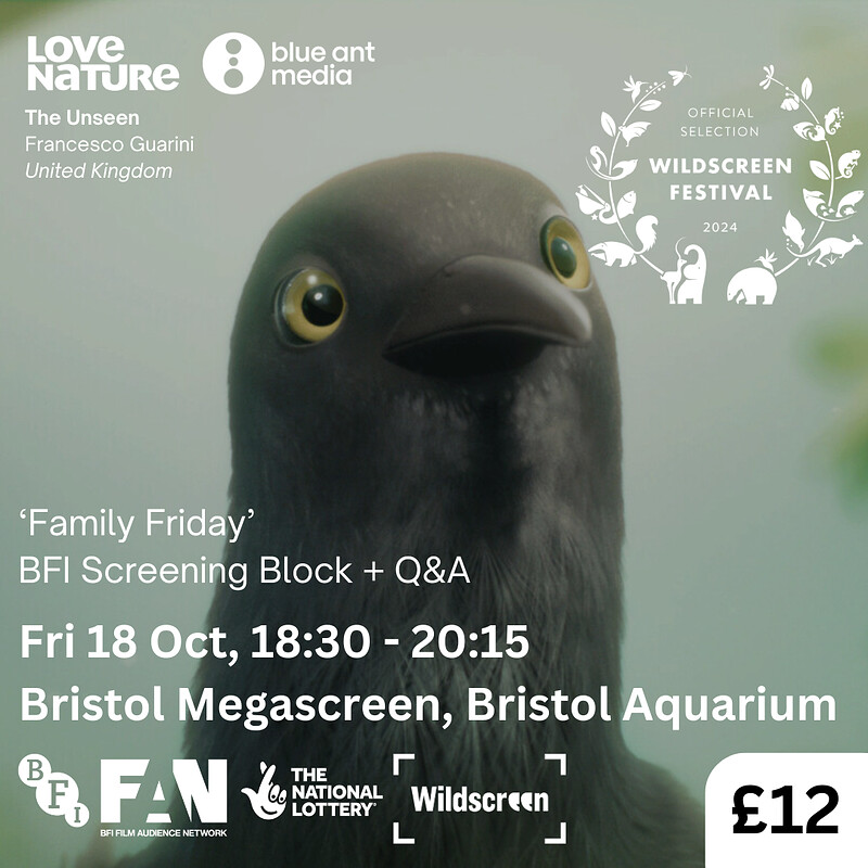 ‘Family Friday’ Wildlife Film Screening + Q&A at Bristol Megascreen