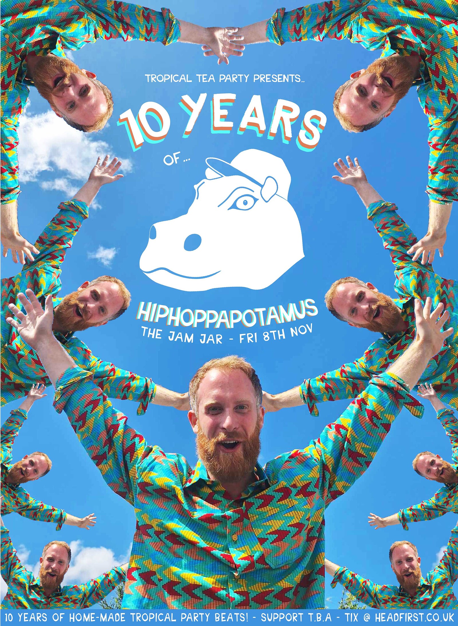 10 Years of DJ Hiphoppapotamus, w/ Jinx In Dub at The Jam Jar