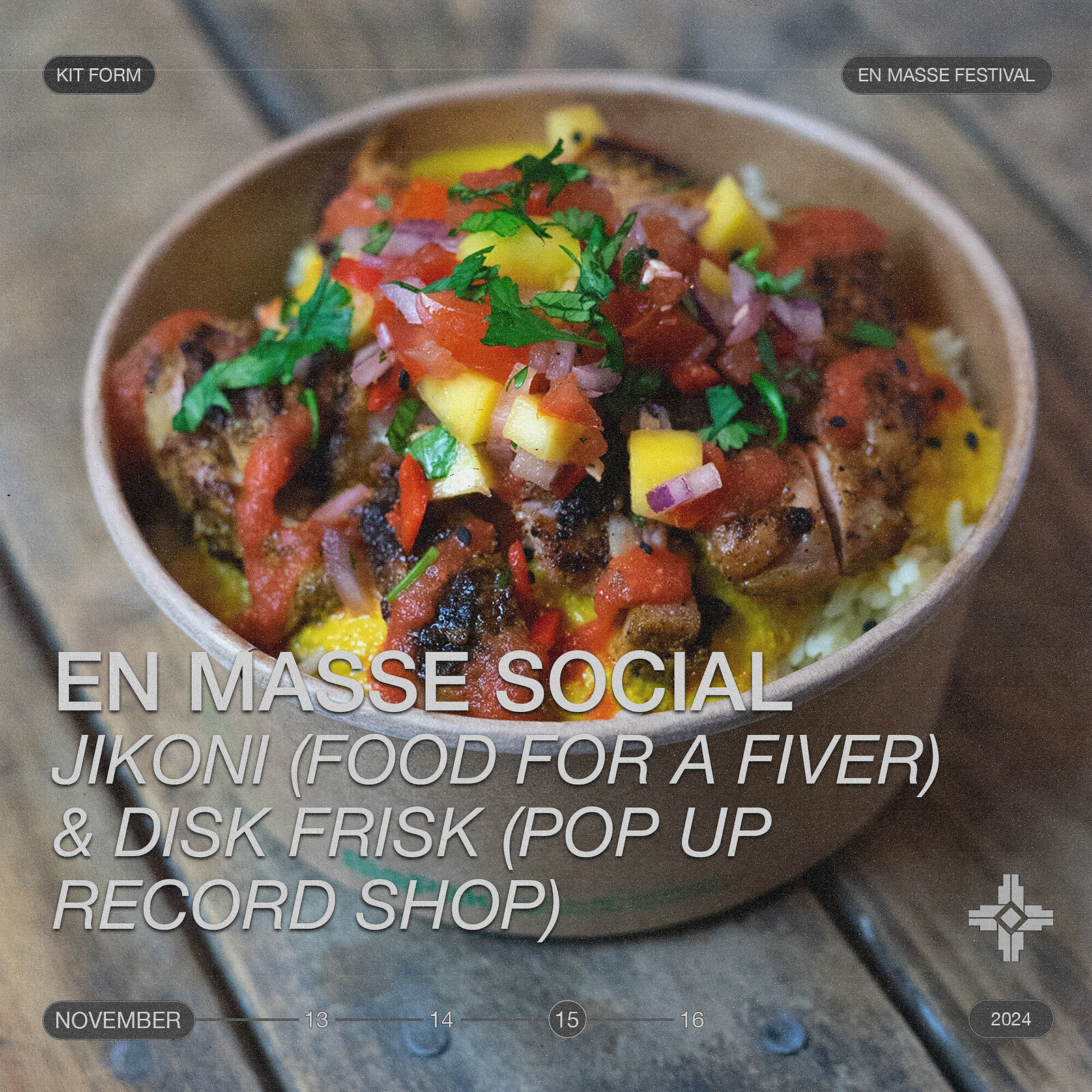 En Masse 2024: EM Social w/ Disk Frisk + Jikoni at KIT FORM