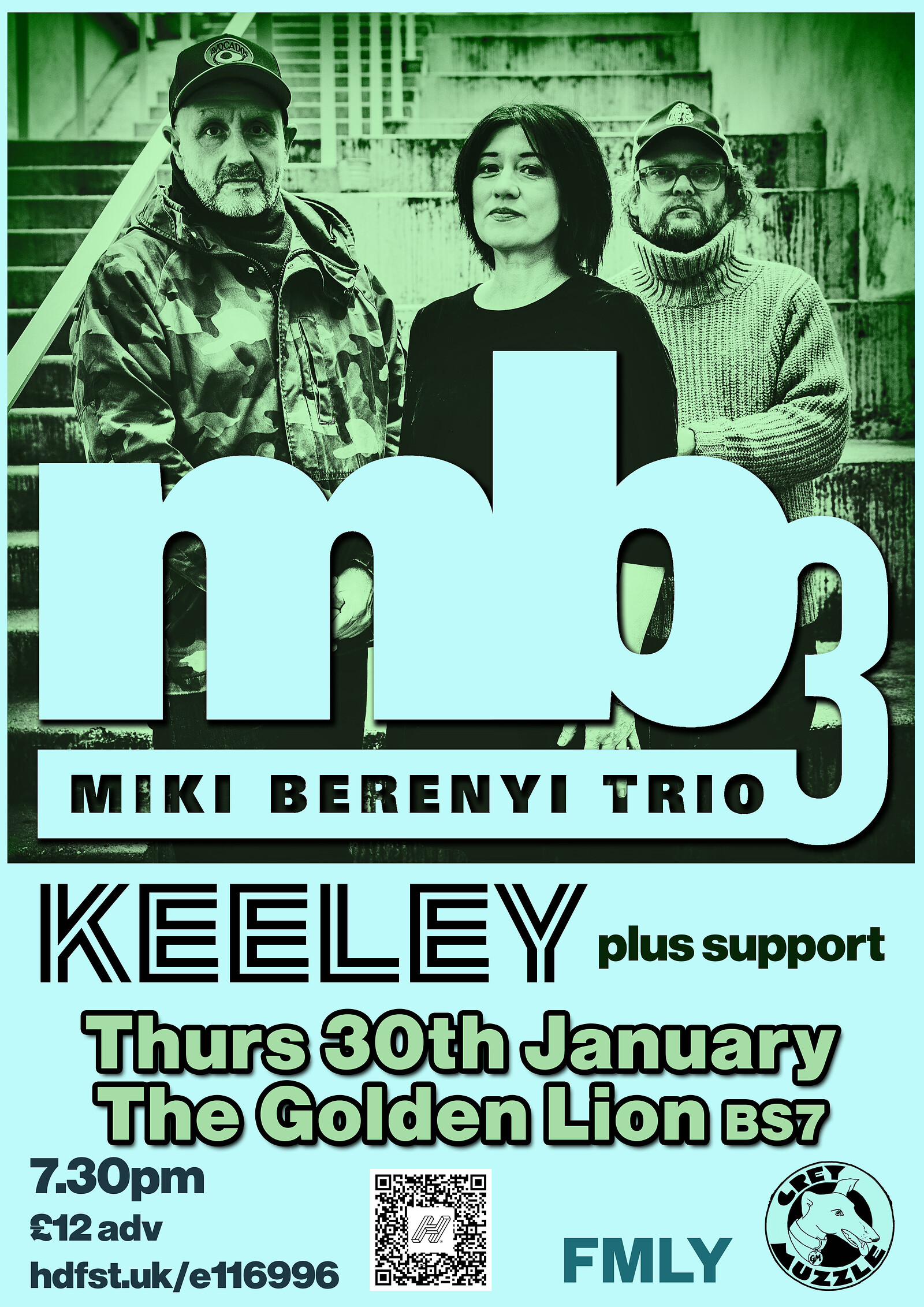 Miki Berenyi Trio + Keeley at The Golden Lion