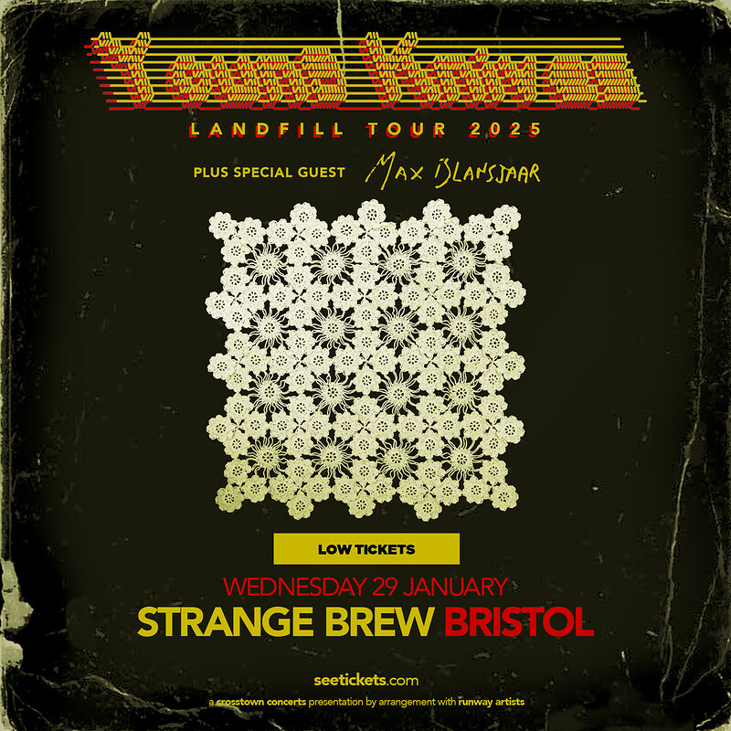 Young Knives + Max Blansjaar at Strange Brew