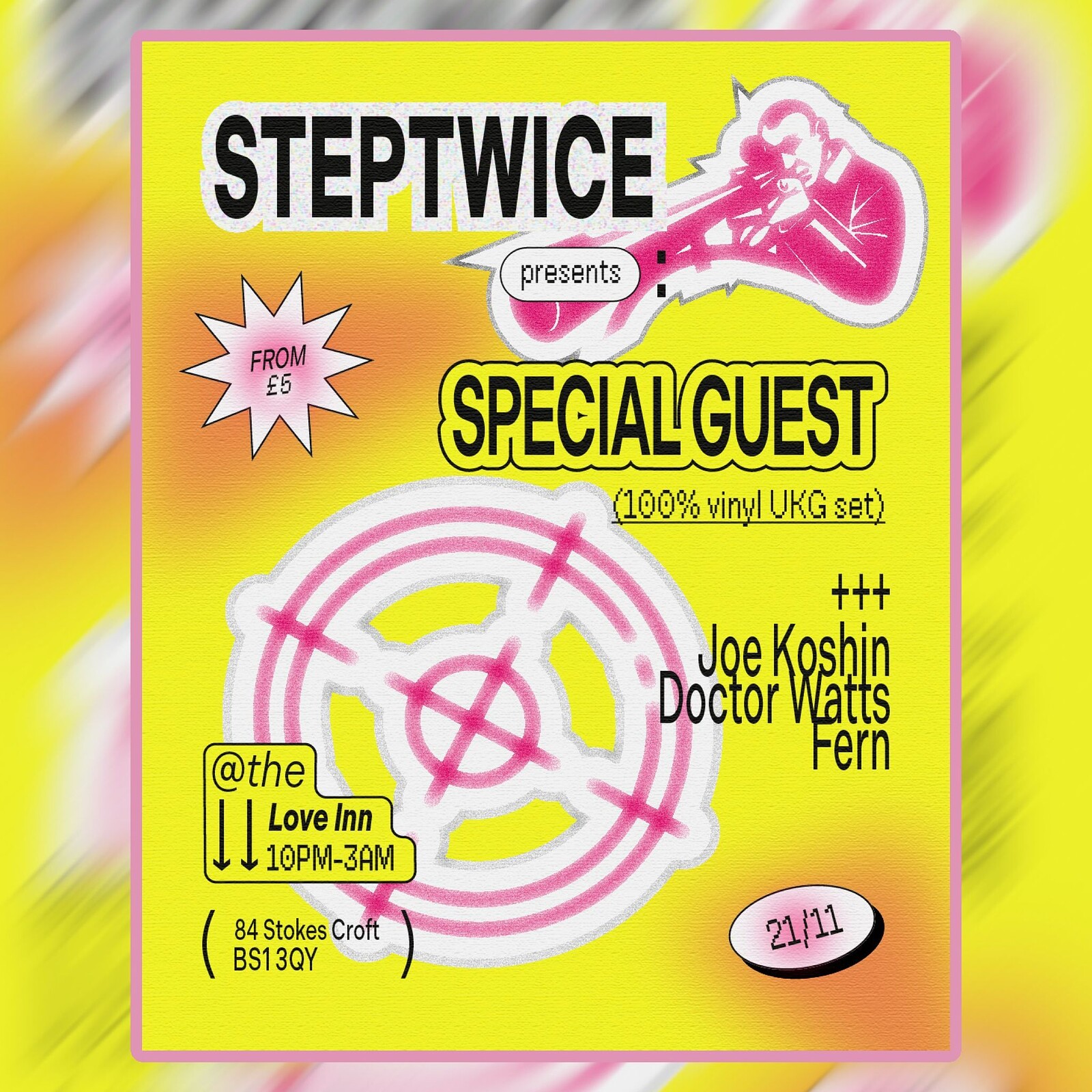 StepTwice #2 w/ SPECIAL GUEST + more at The Love Inn