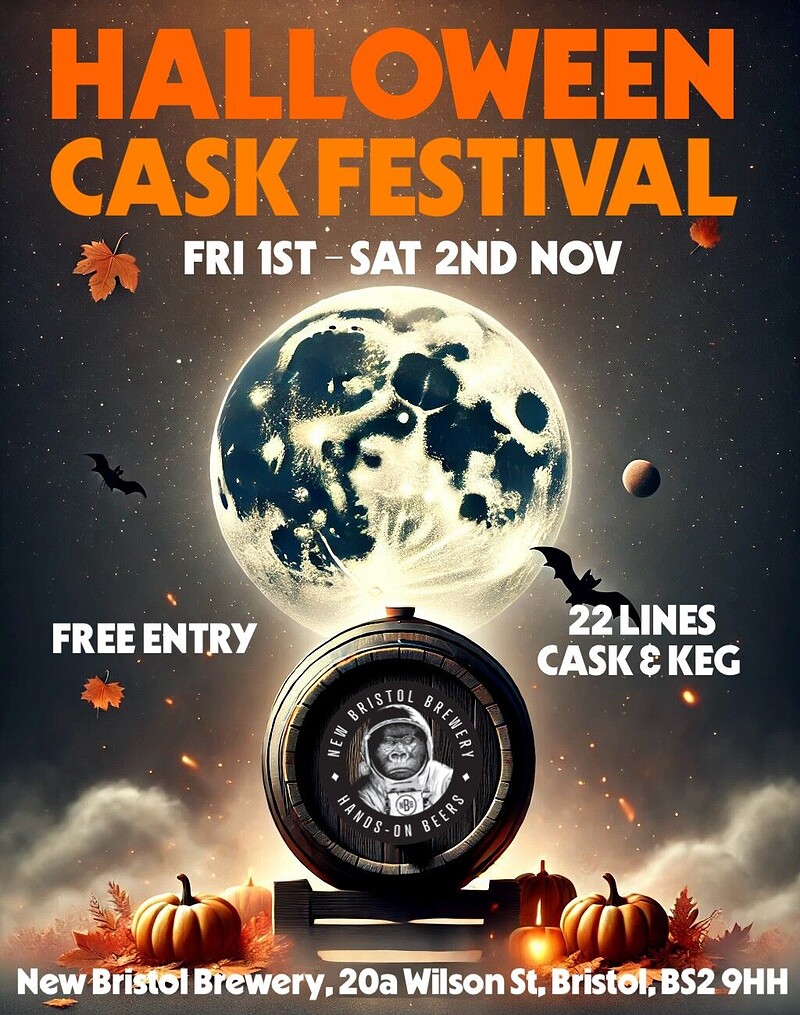 HALLOWEEN CASK FESTIVAL at New Bristol Brewery