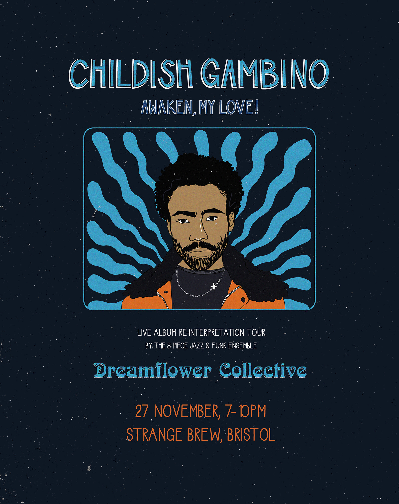 Dreamflower Collective perform Childish Gambino at Strange Brew