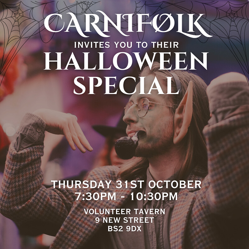 Carnifølk Presents: Carving's Carnival at Volunteer Tavern