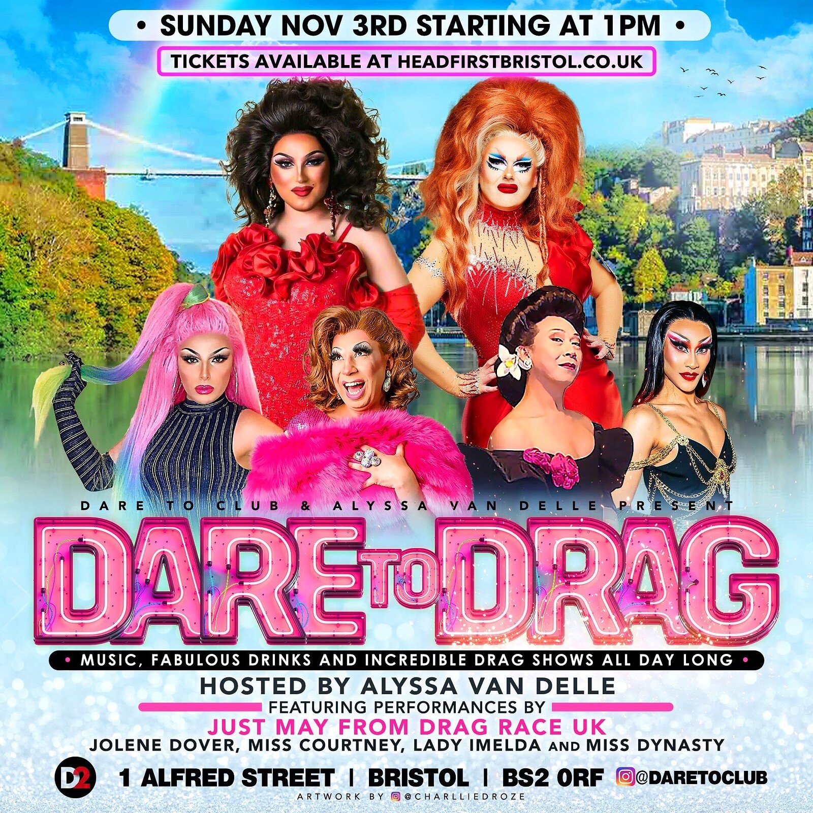 Dare to drag at Dare to Club