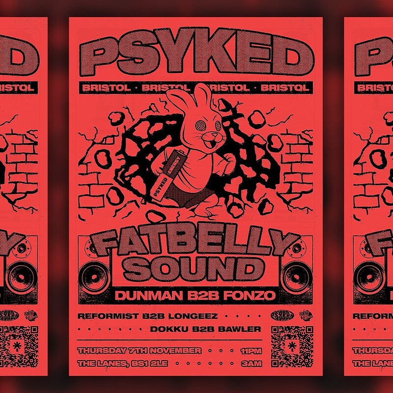 Psyked X FBS Presents: Dunman b2b Fonzo + more at The Lanes