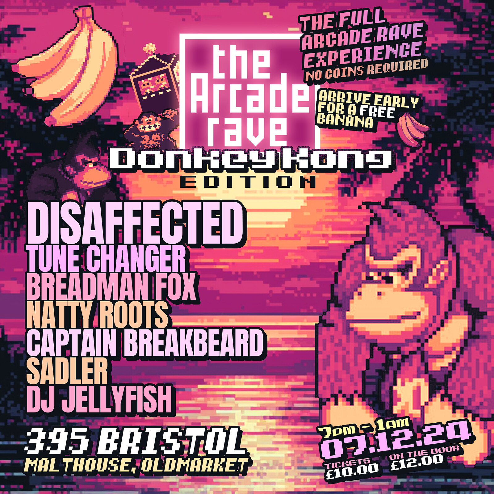 The ARCADE RAVE with DISSAFFECTED: DK EDITION at 395