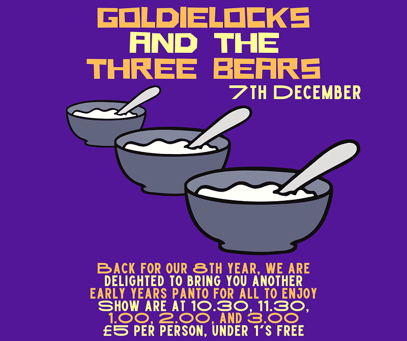 Early Years Panto - Goldilocks and the Three Bears at Bean Tree Café