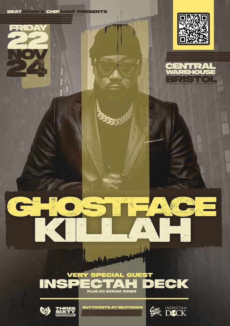 GHOSTFACE KILLAH & INSPECTAH DECK at Central Warehouse