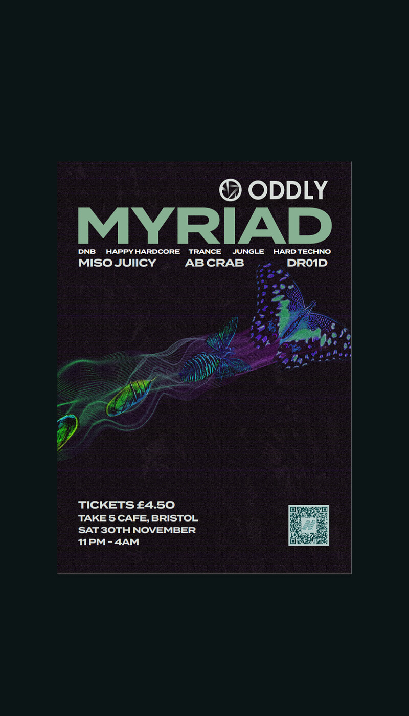 ODDLY: MYRIAD at Take Five Cafe