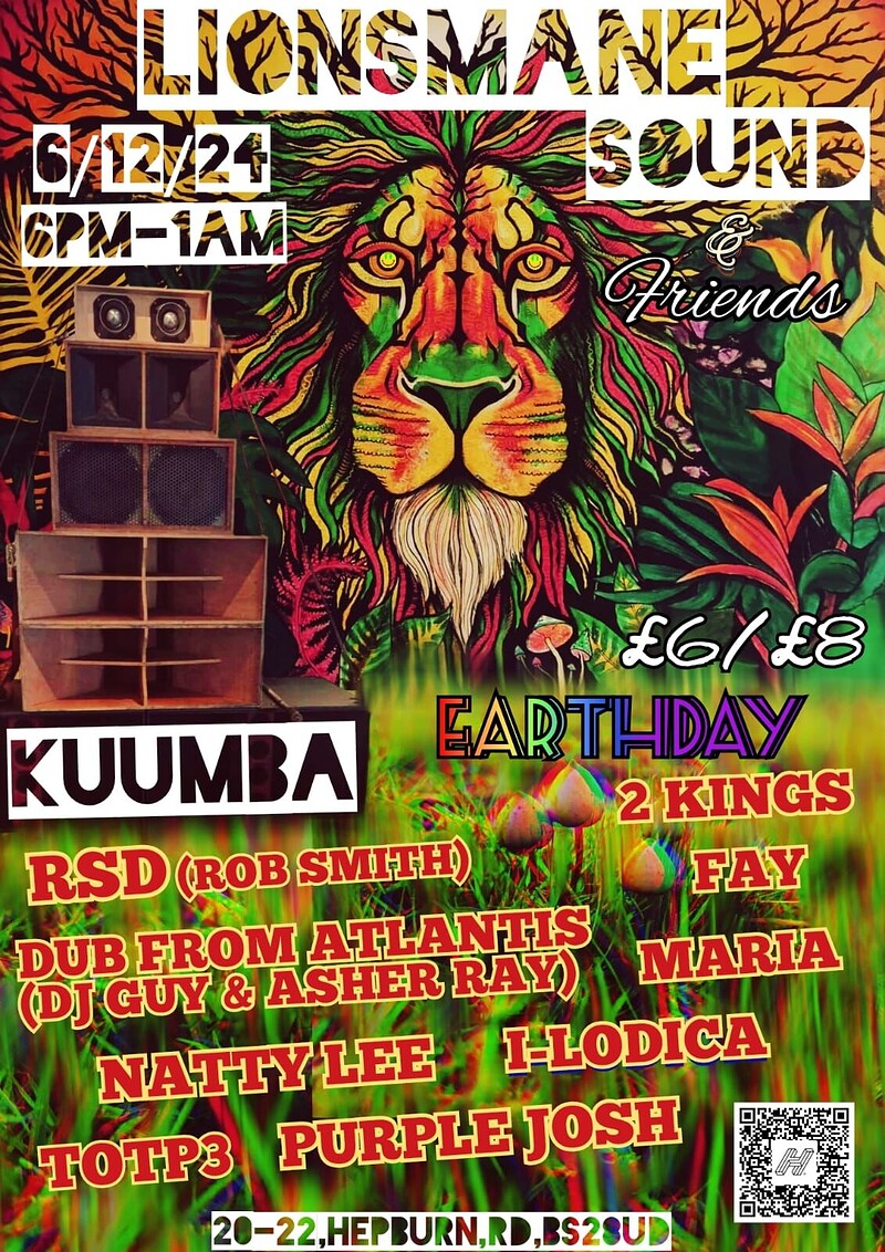 Lionsmane Sound & Friends - Earthday Party at Kuumba Centre