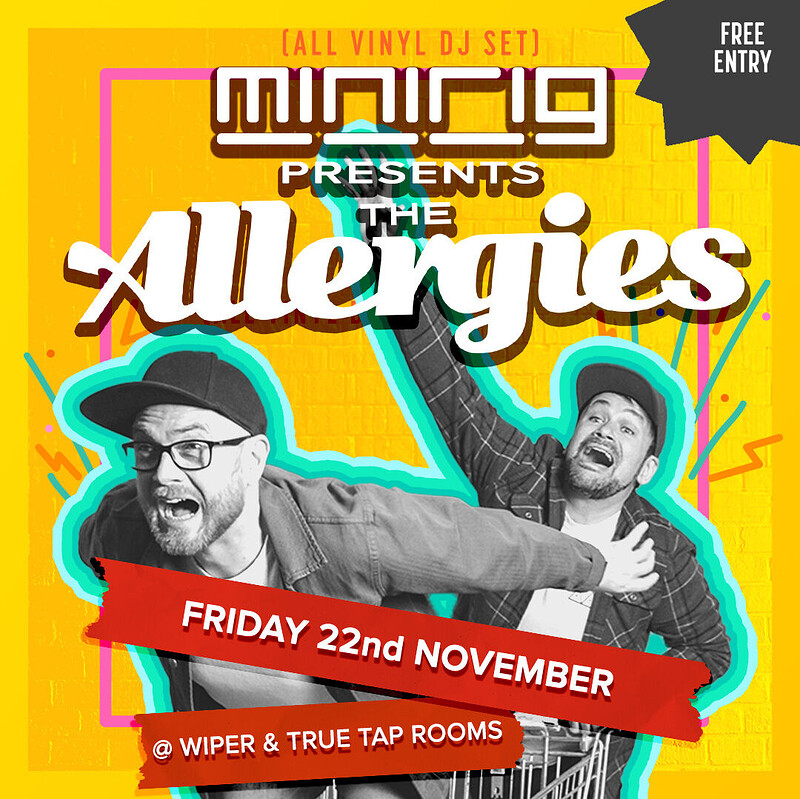 The Allergies Spin Vinyl All Night at Wiper and True Brewery & Taproom