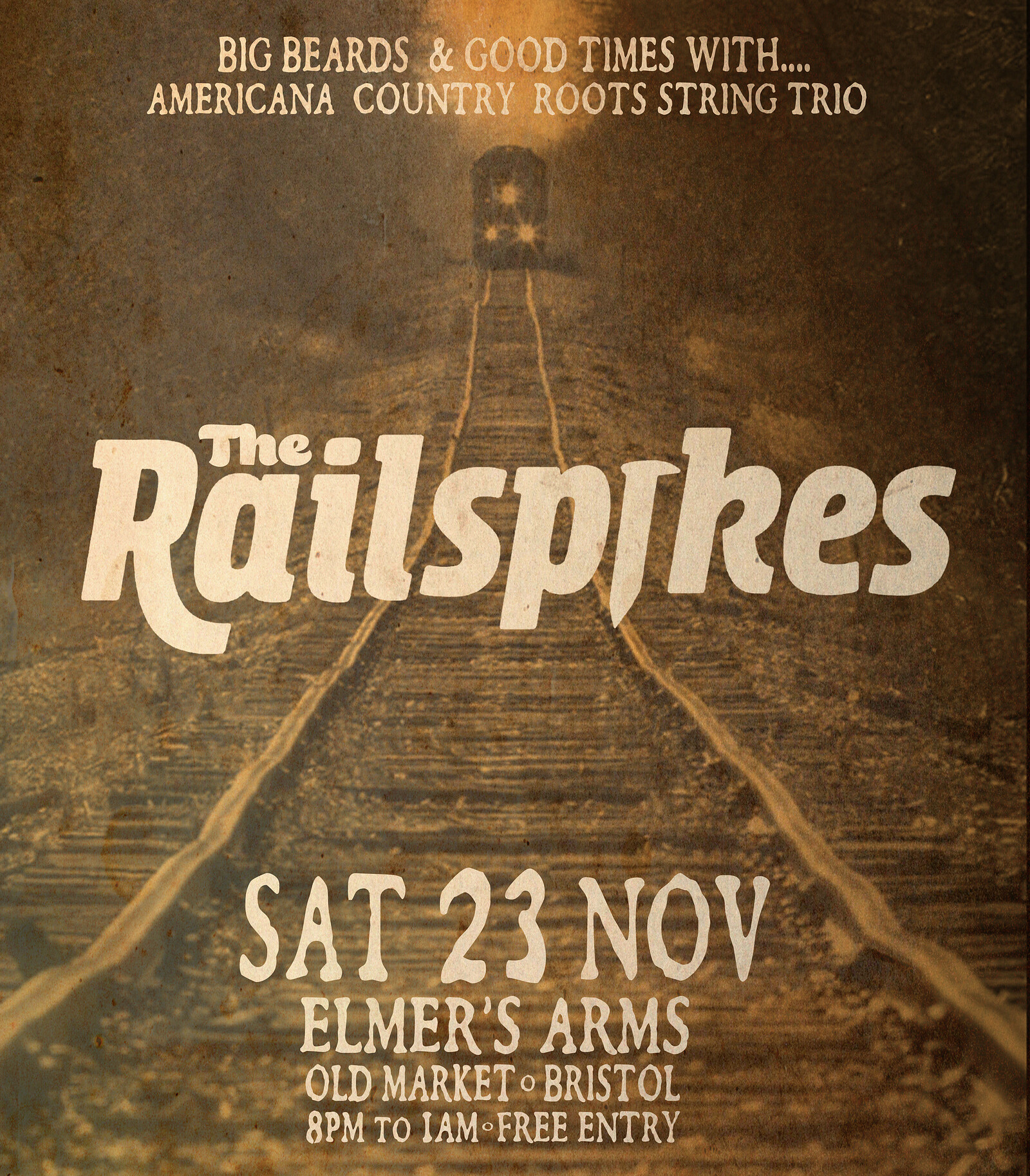 The Railspikes at The Elmer's Arms