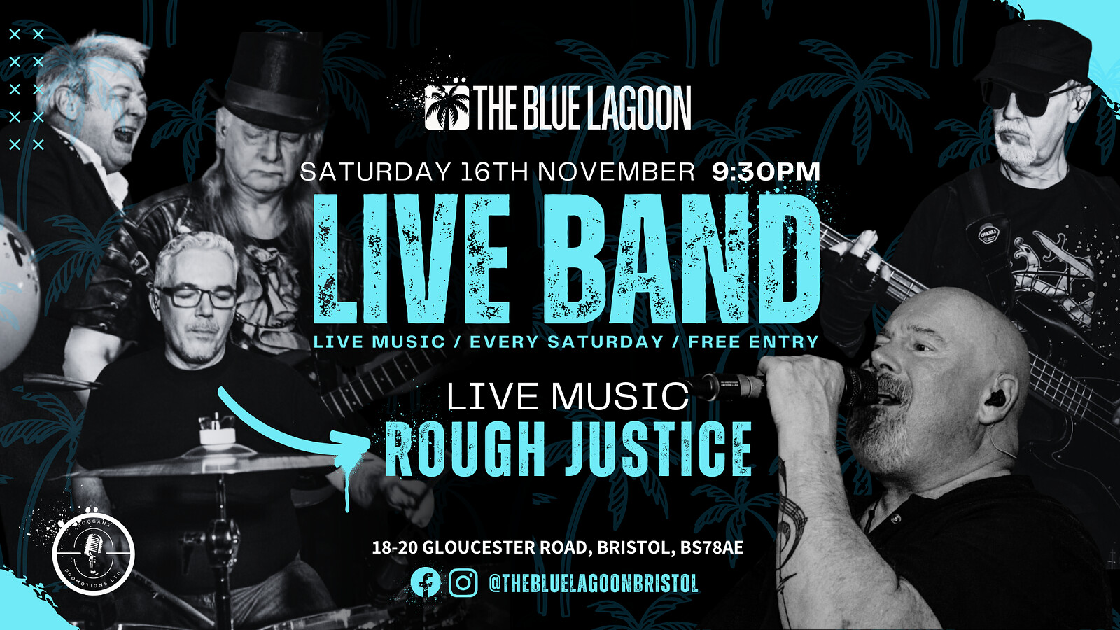 Rough Justice // Band // at The Blue Lagoon