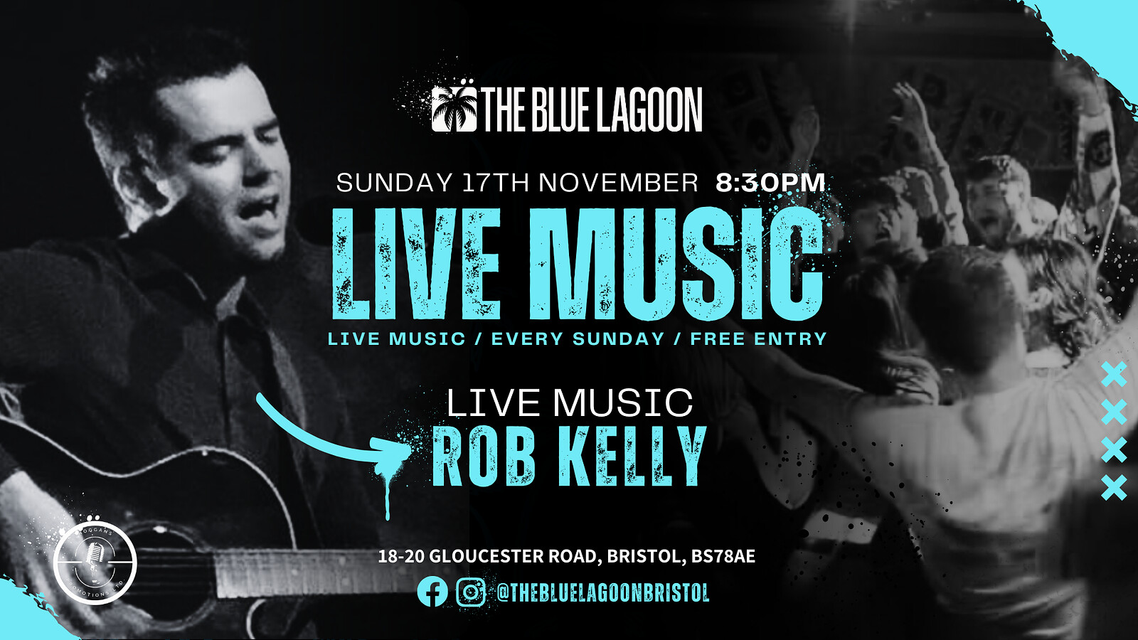 Rob Kelly // Music // at The Blue Lagoon