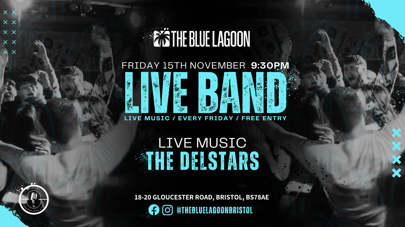 The Delstars // Band // at The Blue Lagoon