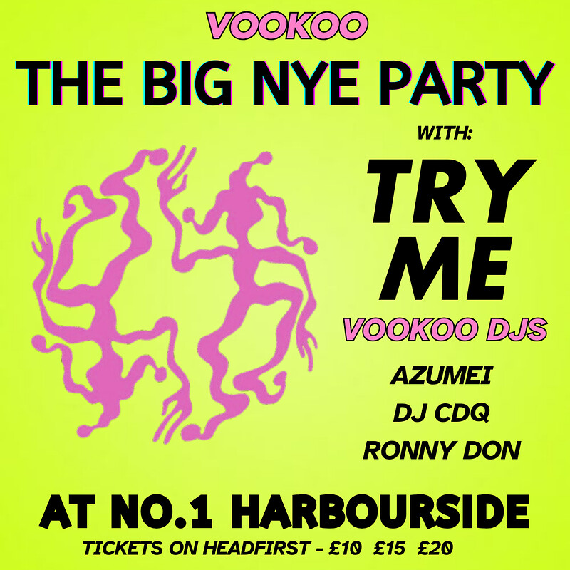 TRY ME - The BIG New Years Eve Party at No.1 Harbourside