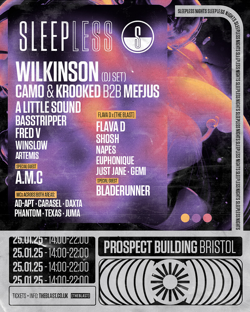 Wilkinson x  // Sleepless Bristol at The Prospect Building