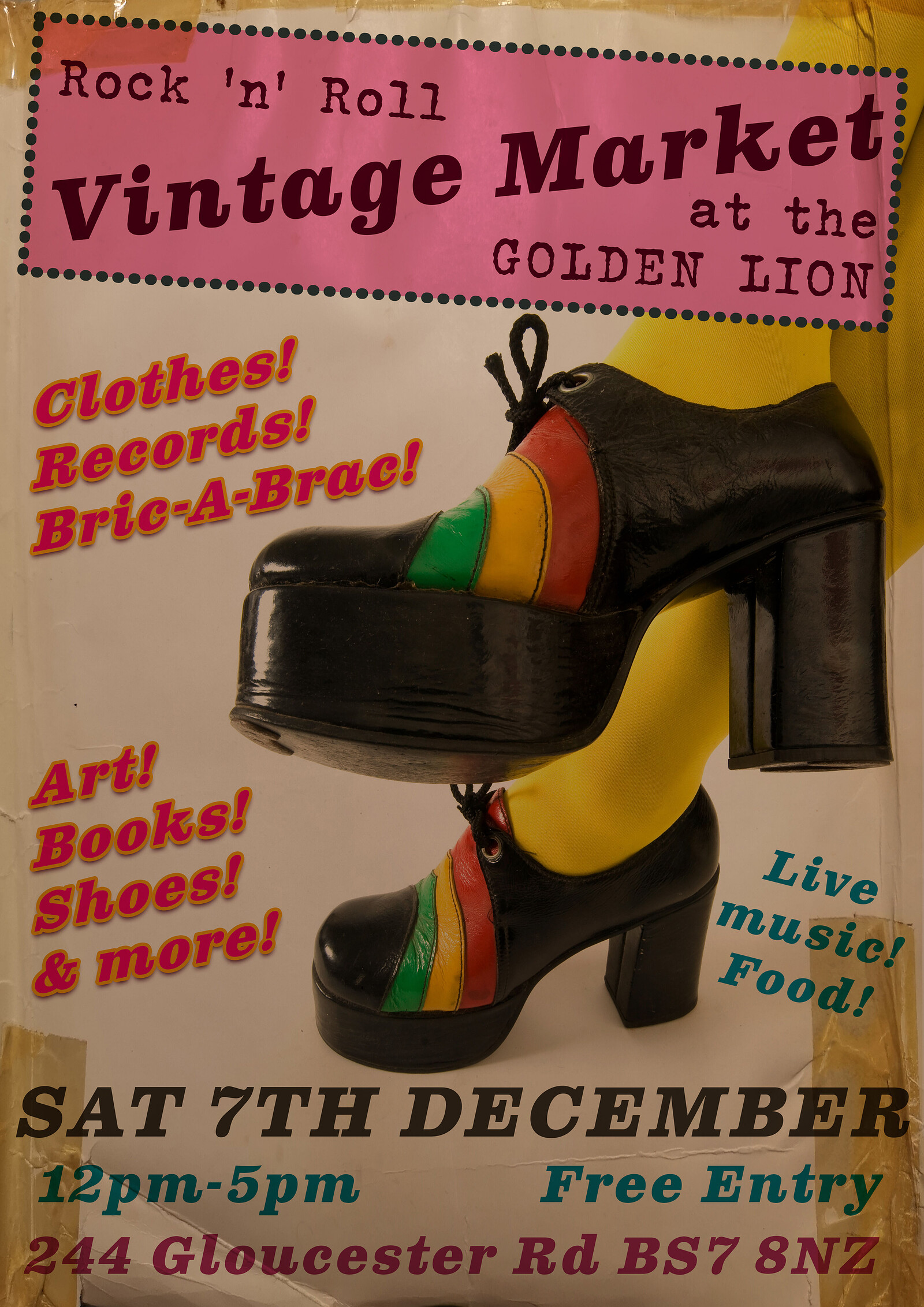 Rock 'N' Roll Vintage Market at The Golden Lion