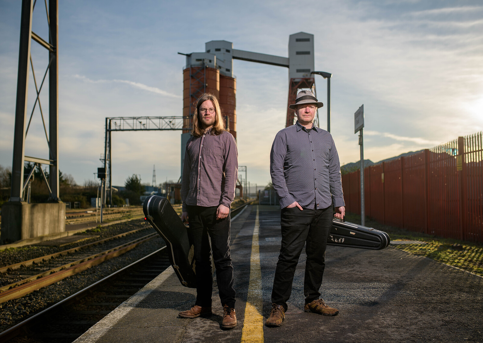 Kit Hawes and Aaron Catlow at Bristol Folk House