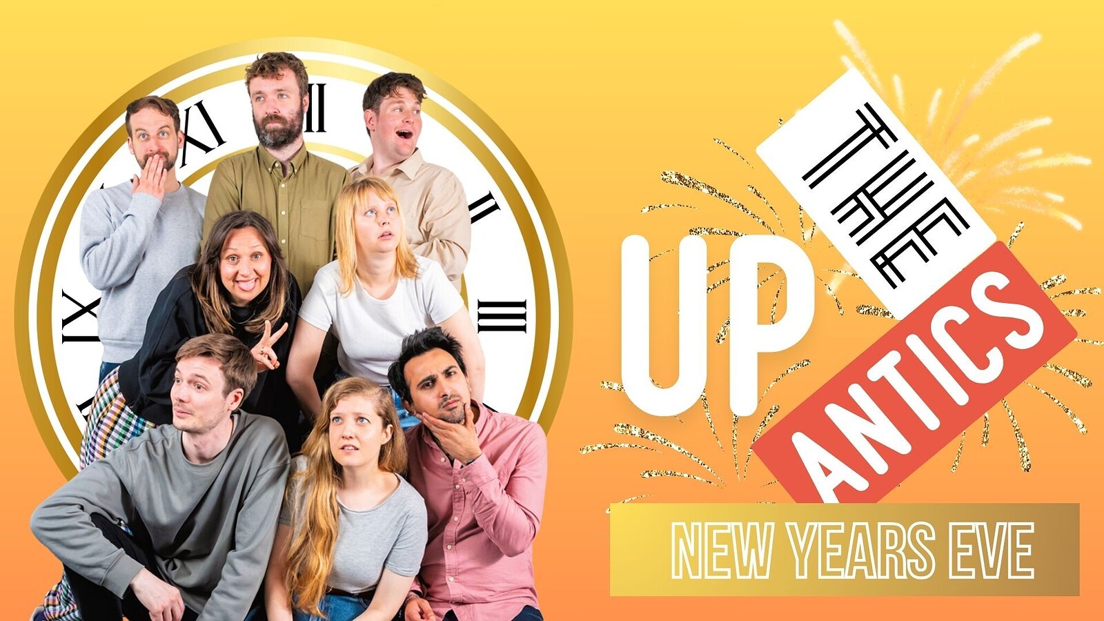 Up The Antics New Year’s Eve Party at The Bristol Improv Theatre