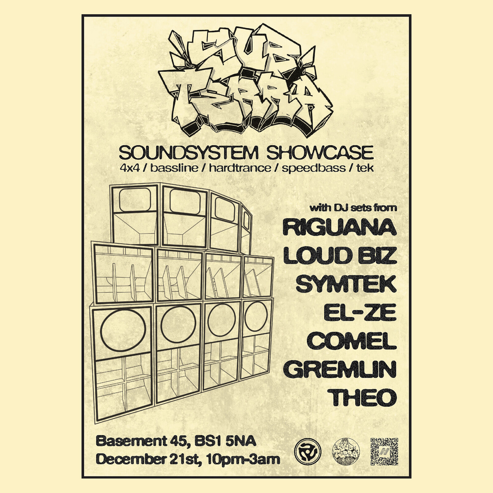 SUBTERRA SOUNDSYSTEM at Basement 45