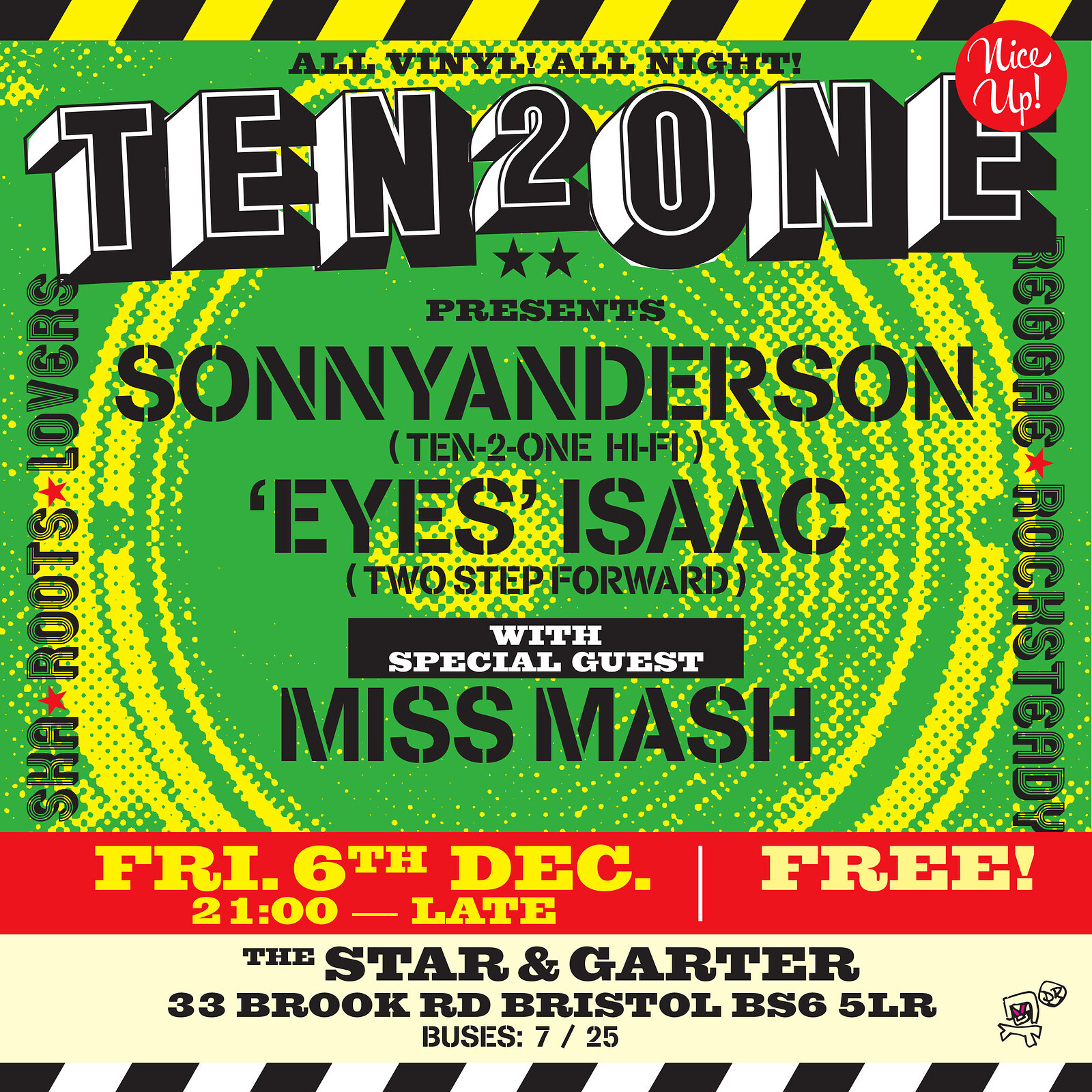 TEN2ONE @ STAR & GARTER FT. EYES ISAAC + MISS MASH at Star & Garter