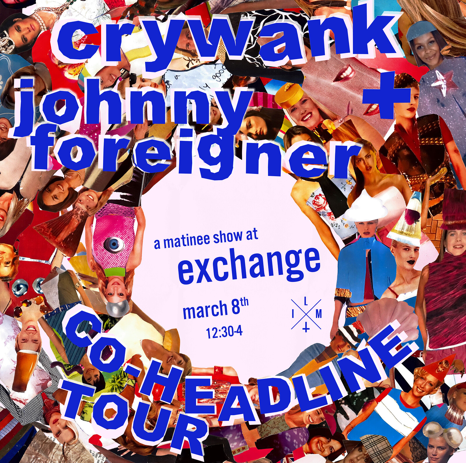 Johnny Foreigner / Crywank co-headline at Exchange