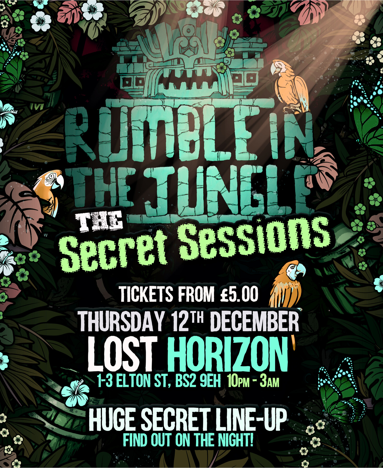 Rumble in the Jungle - Secret Sessions at Lost Horizon