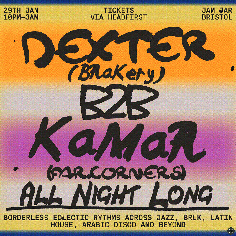 Kamar B2B Dexter - All Night Long at The Jam Jar