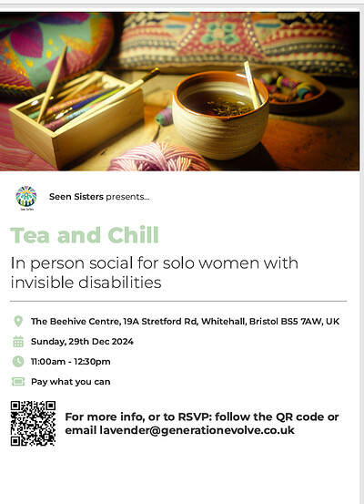 Tea & Chill at The Beehive Centre