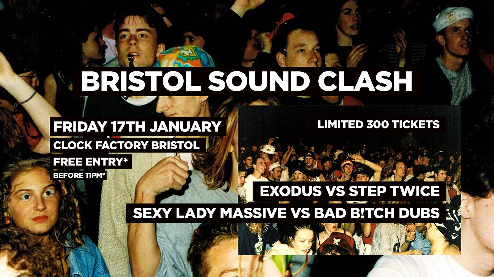 Bristol Sound Clash at Clock Factory