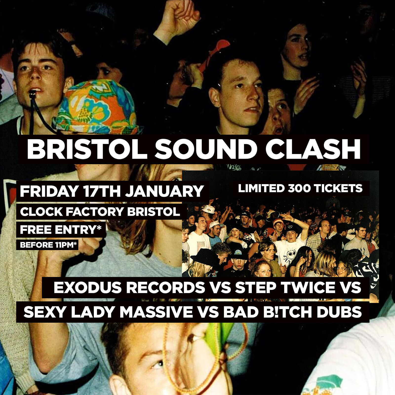 Bristol Sound Clash at Clock Factory