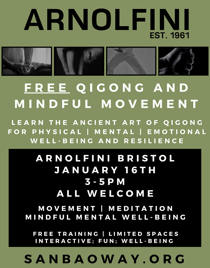 QIGONG AND MINDFUL MOVEMENT at Arnolfini