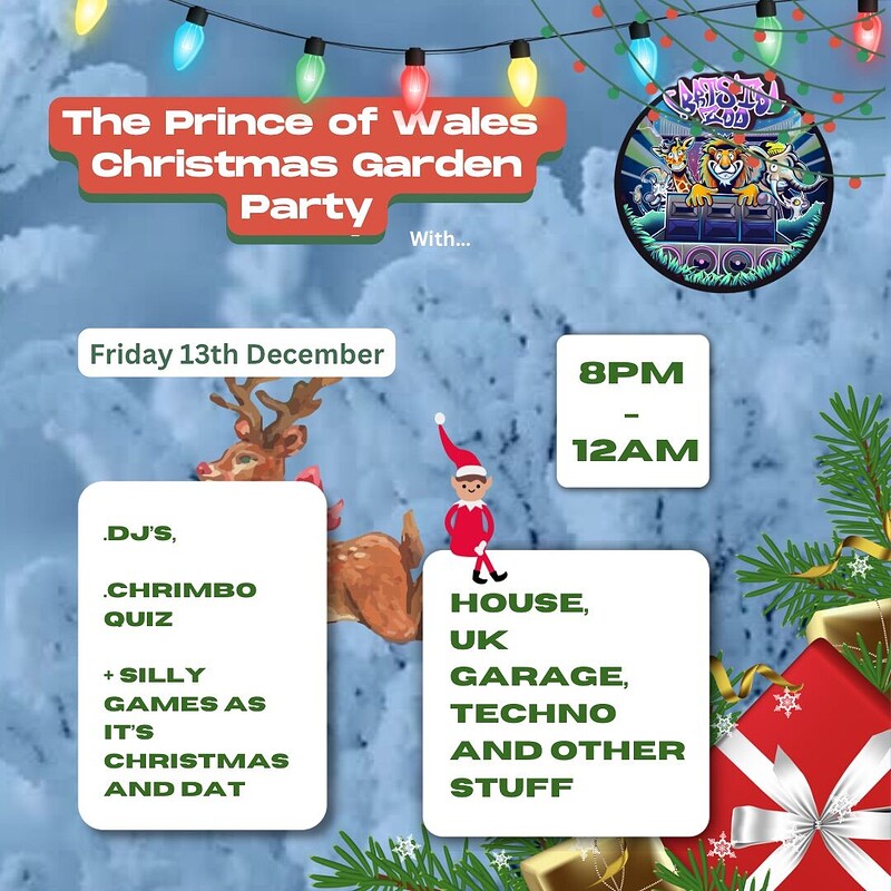 The Prince of Wales Christmas Garden Party tickets — 0p The Prince of