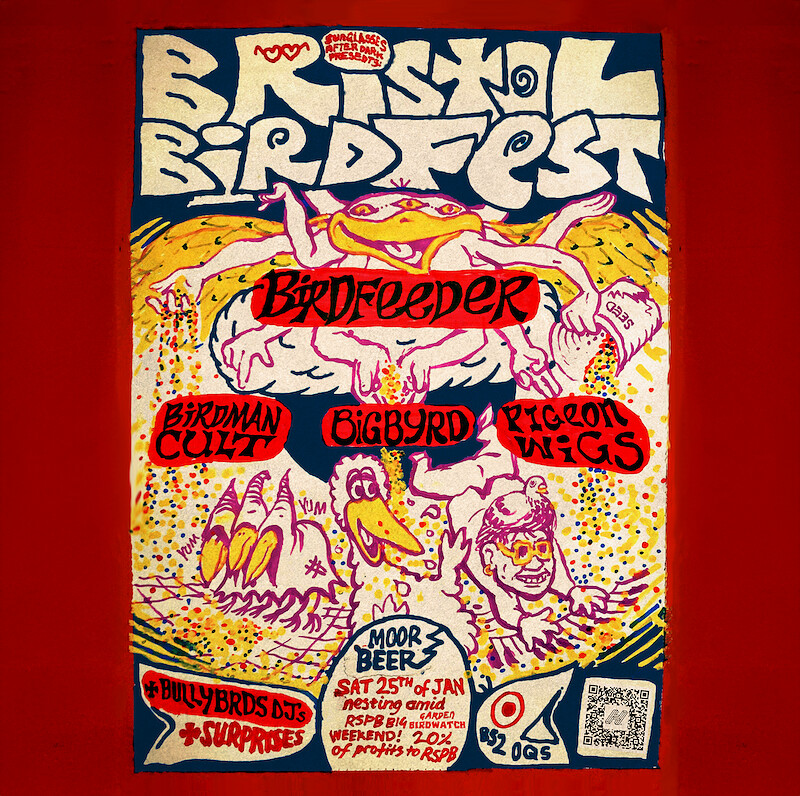 BRISTOL BIRDFEST - Birdfeeder + Birdman Cult +.. at Moor Beer Co