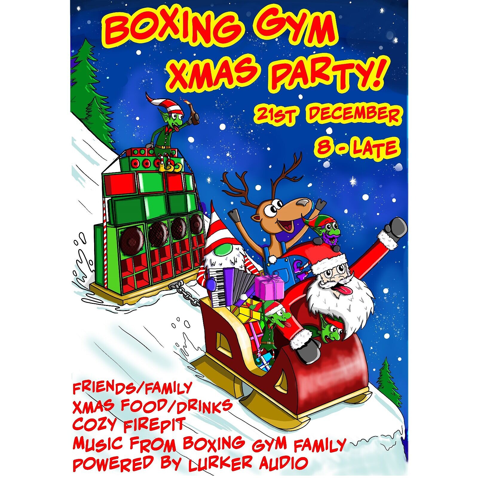 The Boxing Gym's XMAS party at The Boxing Gym