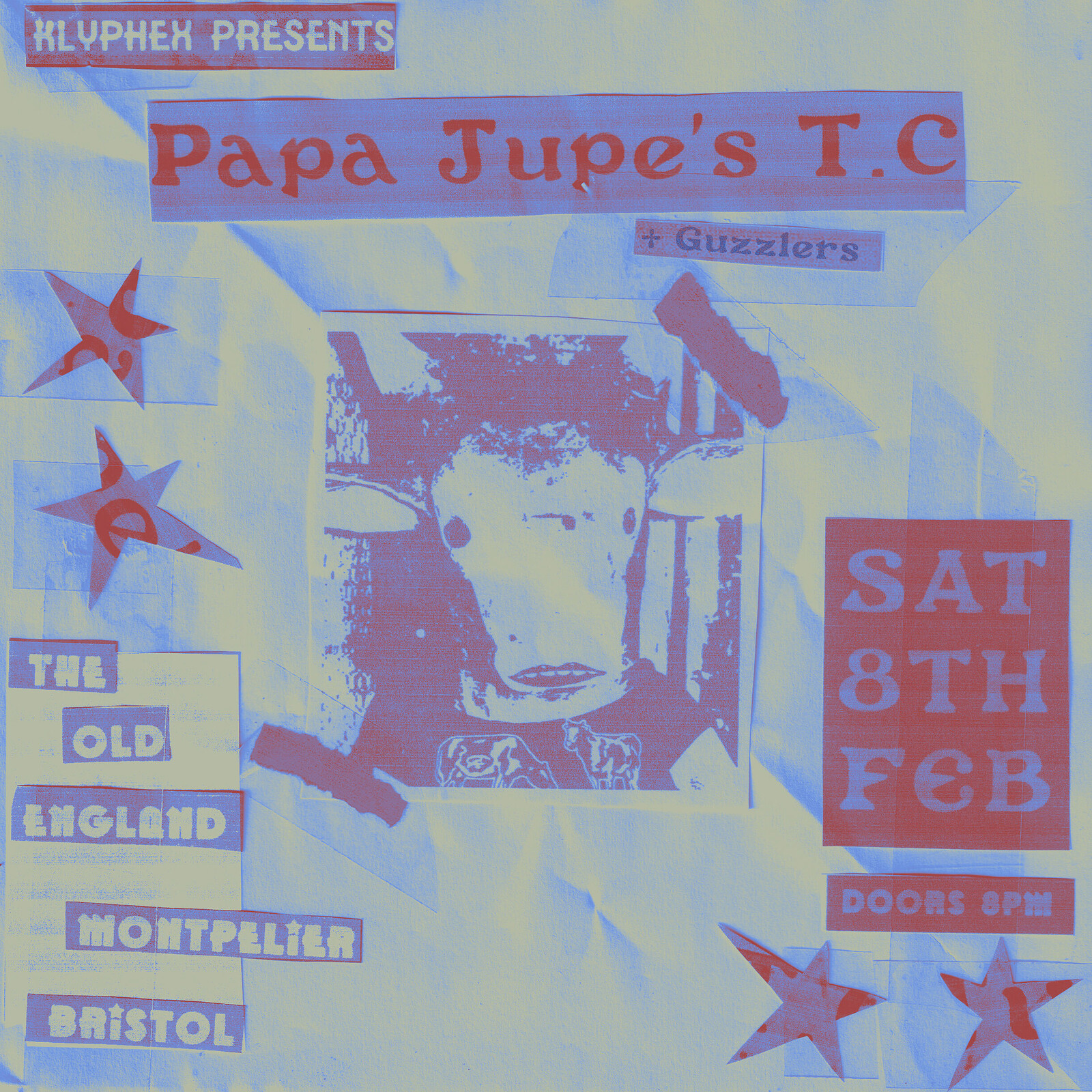 Papa Jupe's T.C. + Support at The Old England Pub