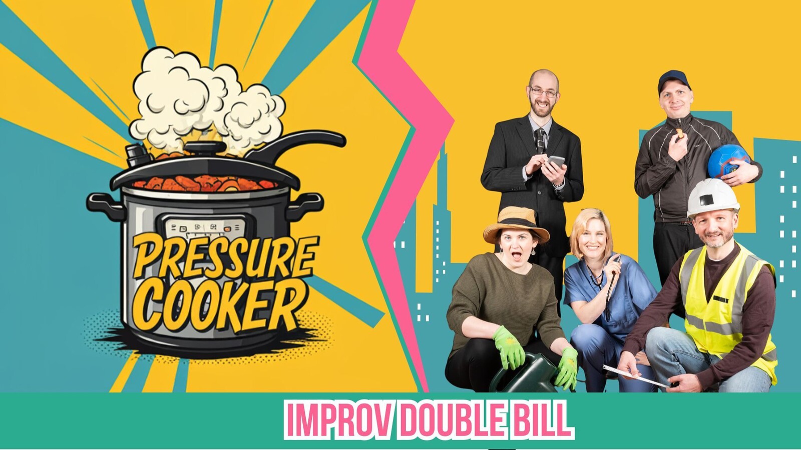 Double Bill: The Pressure Cooker and The Workplace at The Bristol Improv Theatre