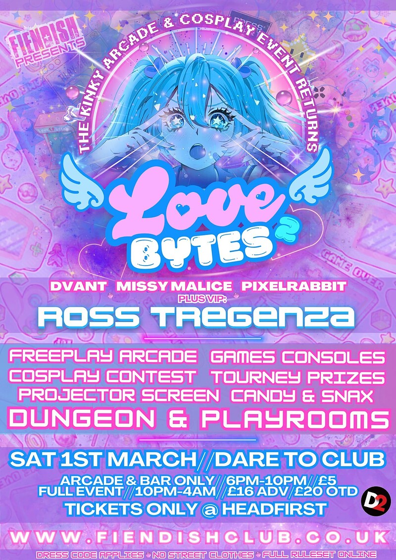 F I E N D I S H - LoveBytes II - tix offsale 5pm at Dare to Club