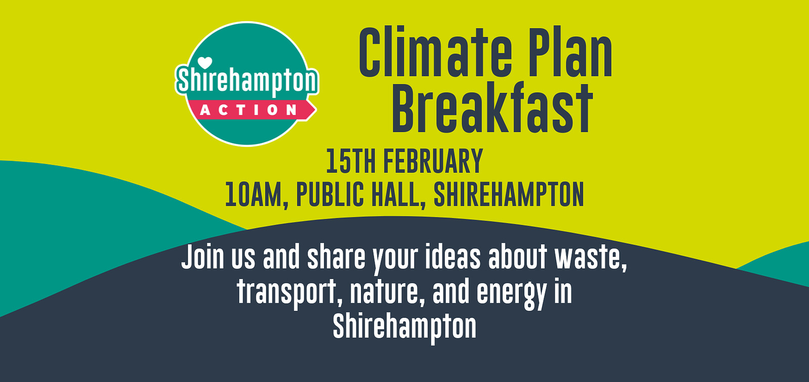 Shirehampton Climate and Nature Plan Breakfast at Shirehampton Public Hall