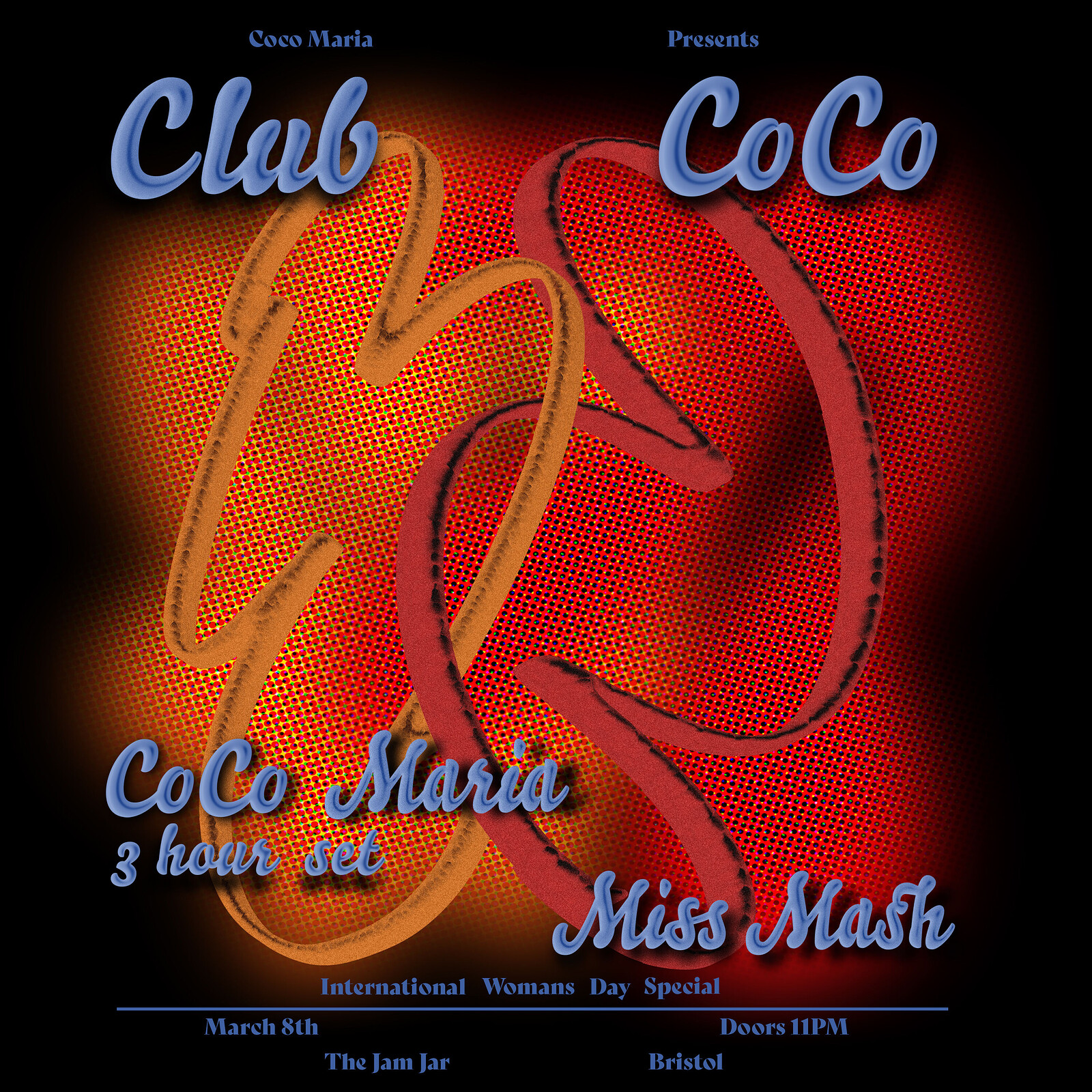 Club Coco w/ Coco Maria  + Miss Mash at The Jam Jar