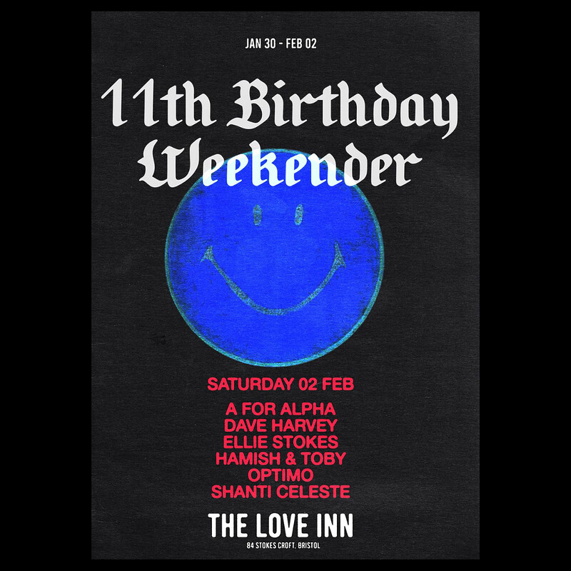 SAT - The Love Inn 11th Birthday Weekender at The Love Inn