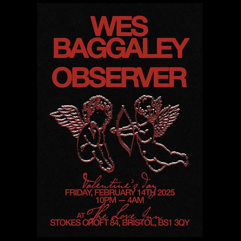 SHFTD w/ Wes Baggaley + Observer at The Love Inn