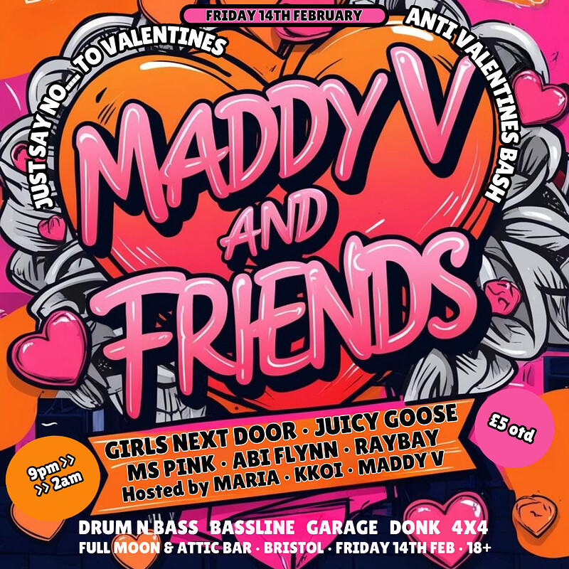 Maddy V & Friends | Attic Bar at The Full Moon & Attic Bar