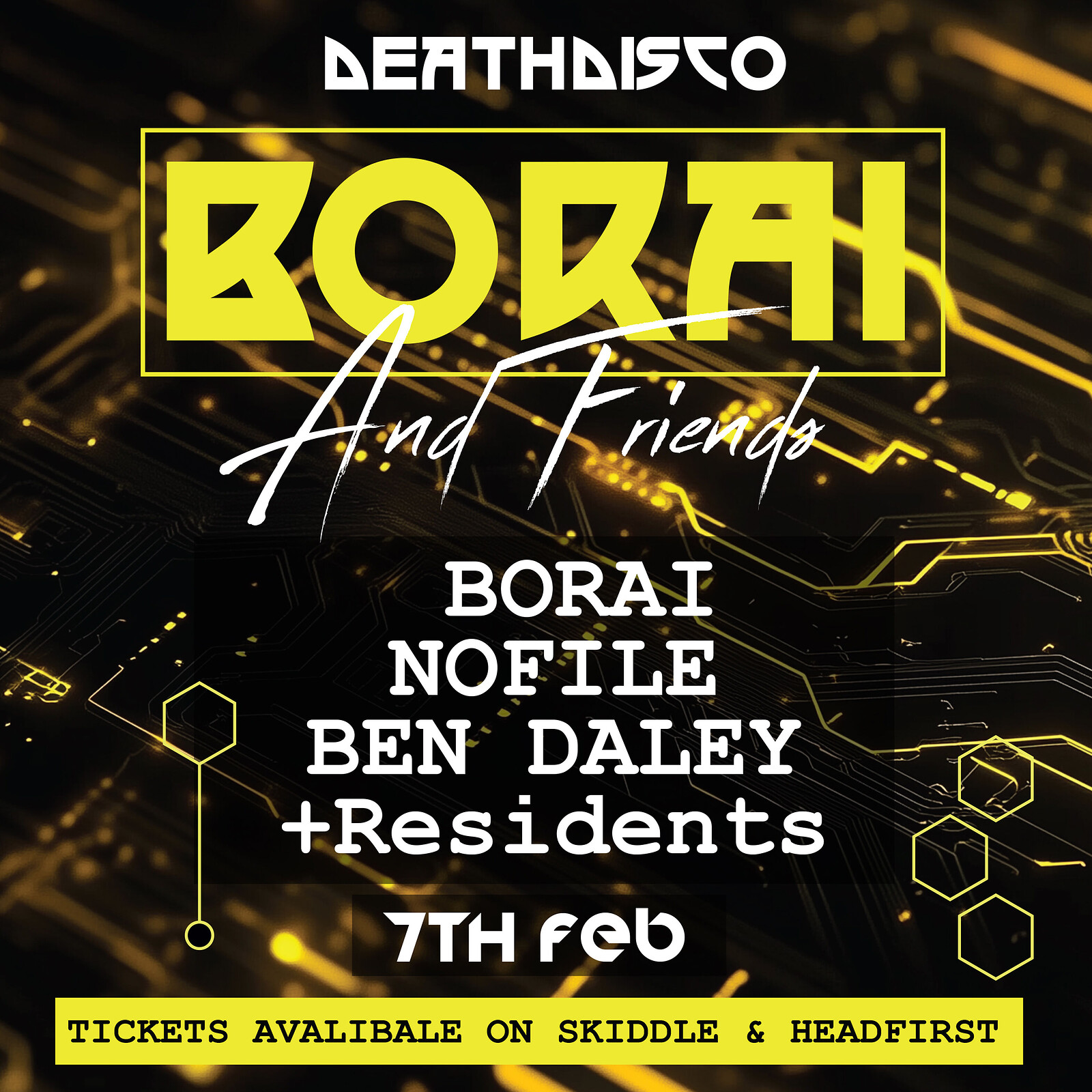 BORAI & Friends at Death Disco