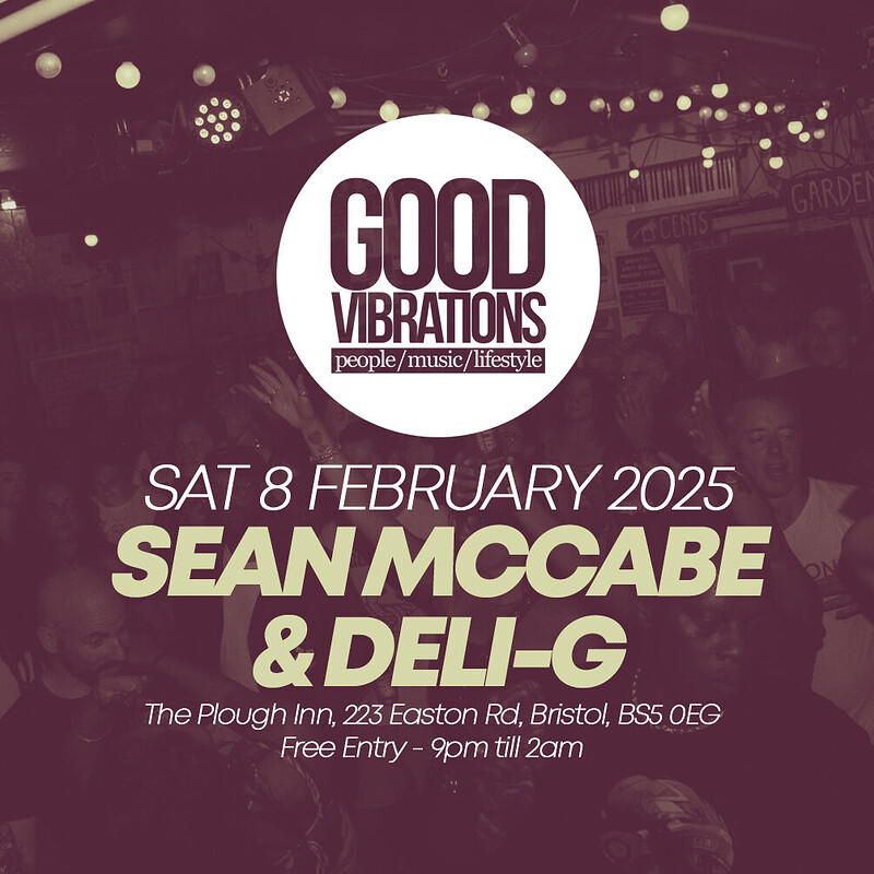 Good Vibrations with Sean McCabe & Deli G at The Plough Inn